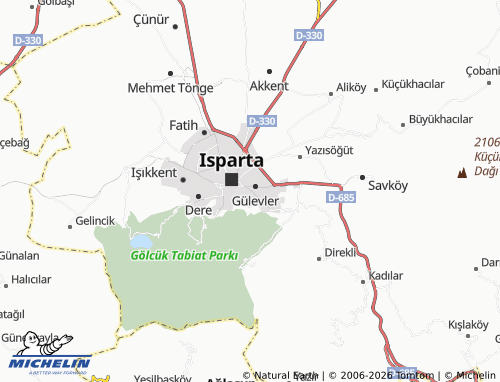 Mapa MICHELIN Halife Sultan - ViaMichelin