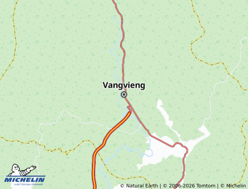 MICHELIN Vangvieng map - ViaMichelin