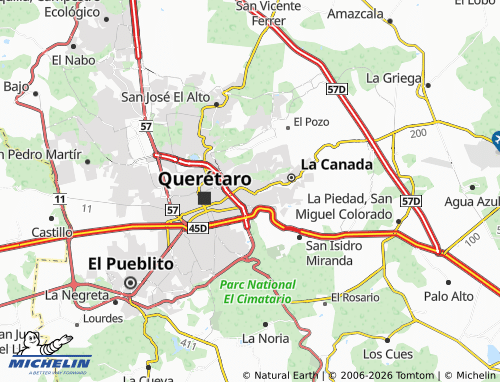 MICHELIN La Laguna map - ViaMichelin