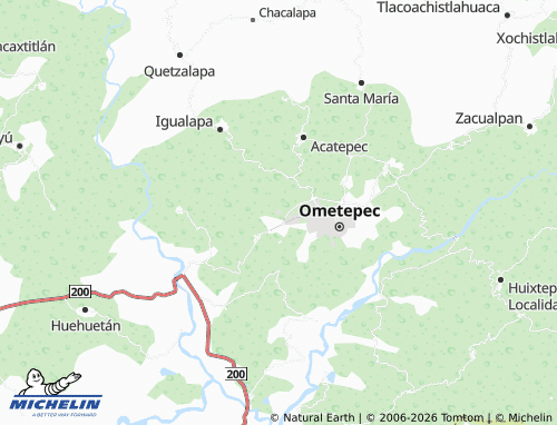 MICHELIN Cruz de Corazón map - ViaMichelin