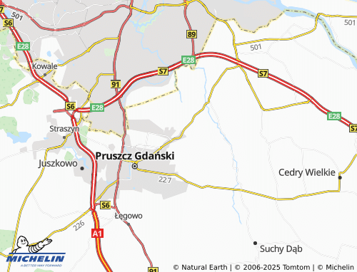MICHELIN Rokitnica map - ViaMichelin