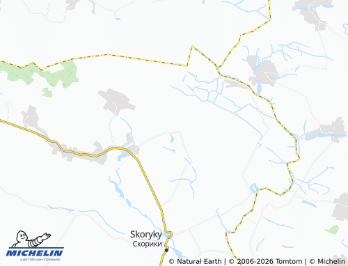 Mappa MICHELIN Koshliaky - ViaMichelin