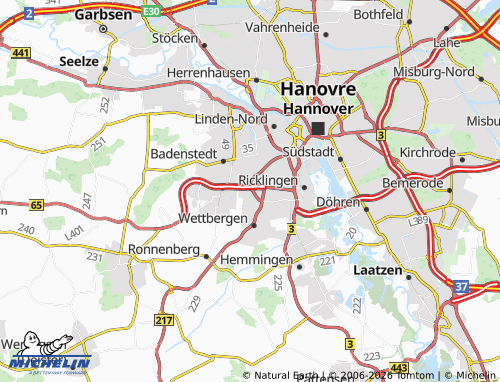 MICHELIN Mühlenberg map - ViaMichelin
