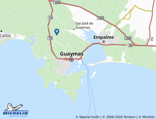 Mapa MICHELIN Punta de Arena - ViaMichelin