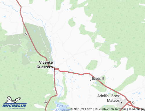 Mappa MICHELIN Pascual Orozco, San Isidro - ViaMichelin