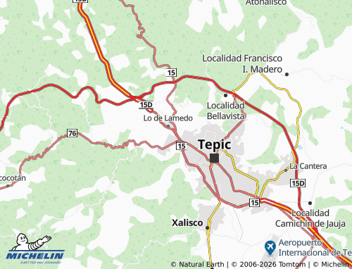 MICHELIN Guadalupe map - ViaMichelin