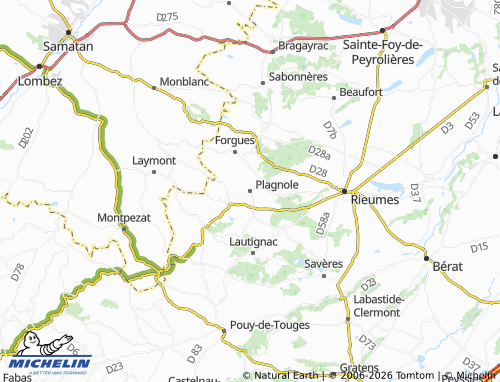 Mappa MICHELIN Plagnole - ViaMichelin