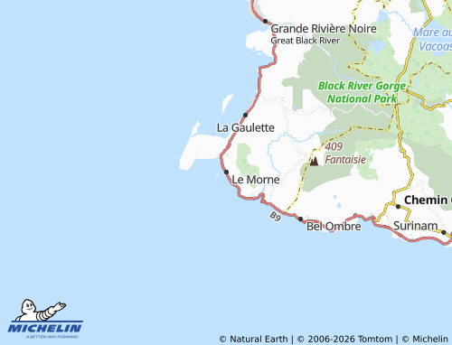 MICHELIN-Landkarte Le Morne - ViaMichelin