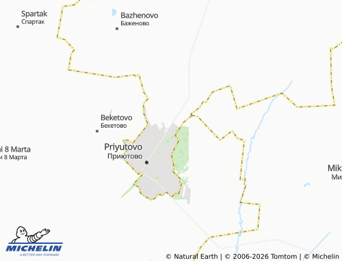 MICHELIN-Landkarte Bazhenovskiy SNT - ViaMichelin