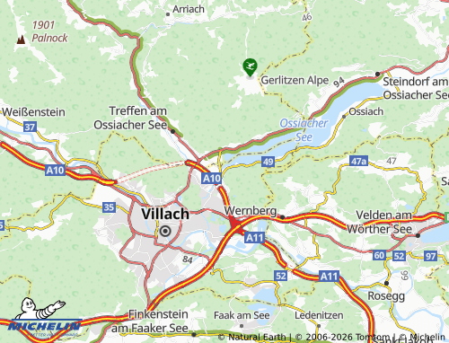 MICHELIN Sankt Andrä map - ViaMichelin