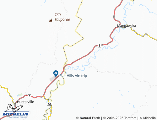 Mapa MICHELIN Ōhingaiti - ViaMichelin