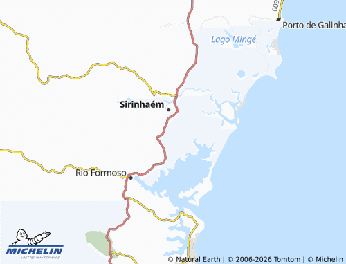 MICHELIN Santo Amaro map - ViaMichelin