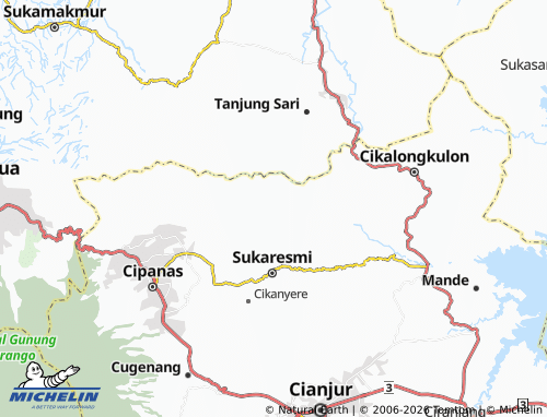 MICHELIN Kubang map - ViaMichelin