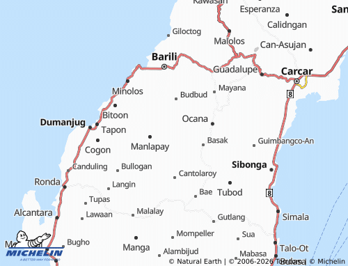 Mappa MICHELIN Pangpang - ViaMichelin