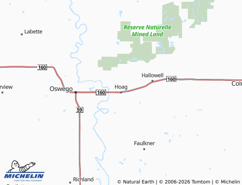 Carte MICHELIN Hoag - ViaMichelin
