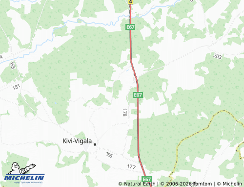 Mappa MICHELIN Päärdu - ViaMichelin