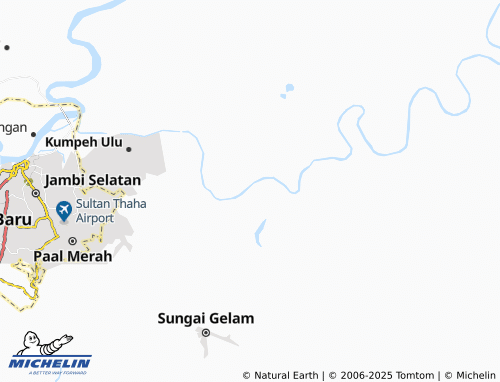 MICHELIN Sumber Jaya map - ViaMichelin