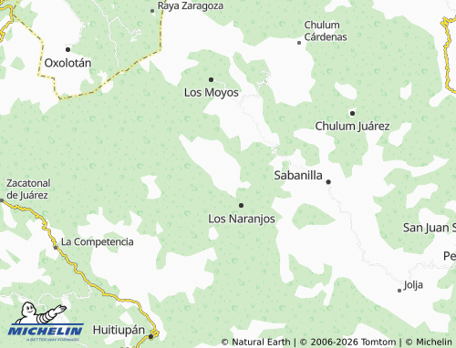 MICHELIN Sabinilla map - ViaMichelin