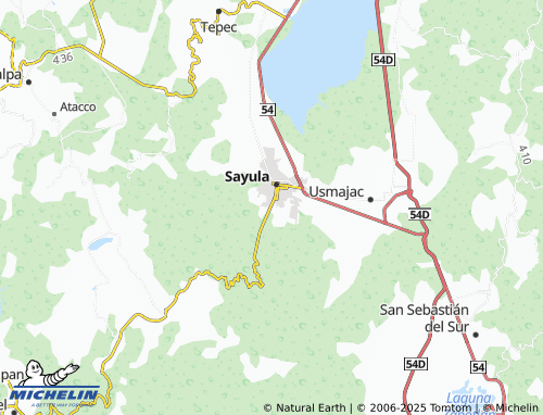 MICHELIN La Aguacatera map - ViaMichelin