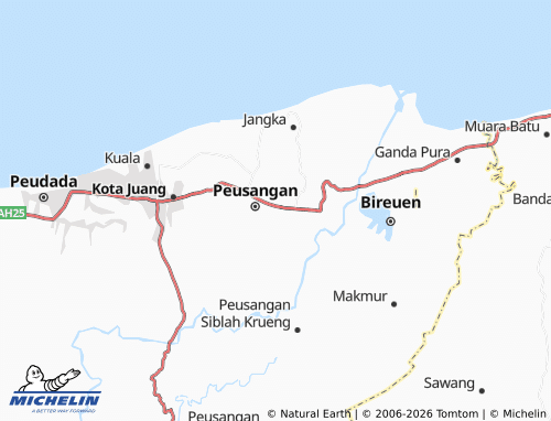 Mappa MICHELIN Matang Sagoe - ViaMichelin