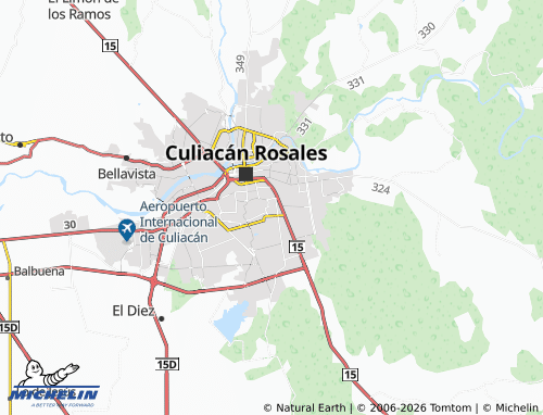 Mappa MICHELIN Rafael Buelna - ViaMichelin