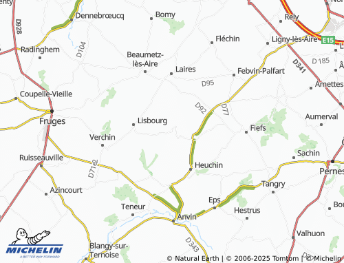 Carte MICHELIN Prédefin - ViaMichelin