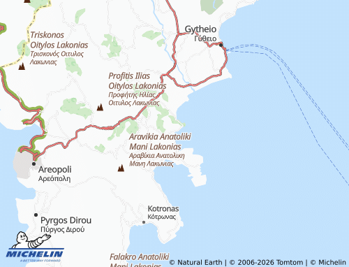 MICHELIN Kamares map - ViaMichelin