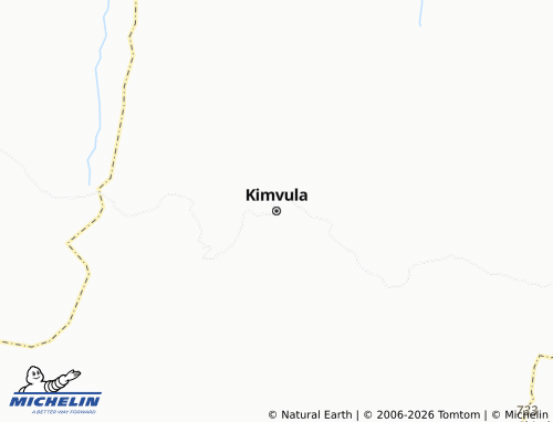 MICHELIN Kimvula map - ViaMichelin