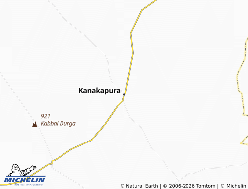 MICHELIN Kanakapura map - ViaMichelin