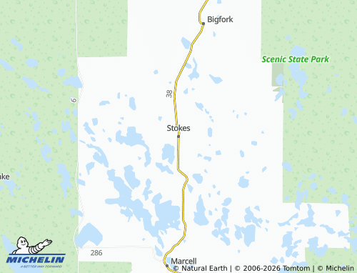 Mapa MICHELIN Stokes - ViaMichelin