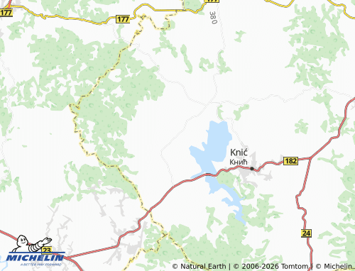 Mapa MICHELIN Radmilović - ViaMichelin