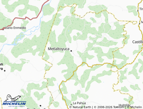 MICHELIN De Las Flores map - ViaMichelin
