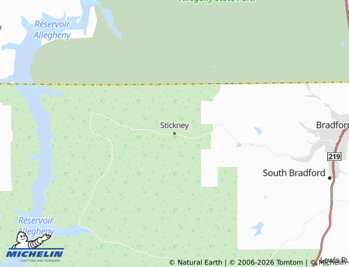 Mappa MICHELIN Stickney - ViaMichelin