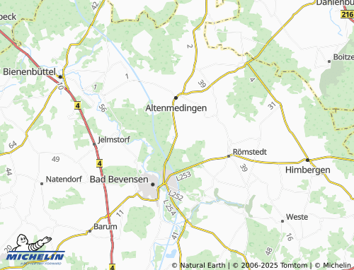 Mapa MICHELIN Secklendorf - ViaMichelin