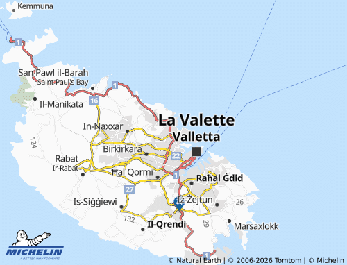 Mapa MICHELIN Saint Julian's - ViaMichelin