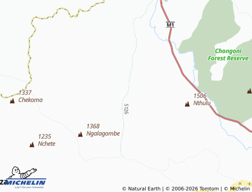 Mapa MICHELIN Thete - ViaMichelin