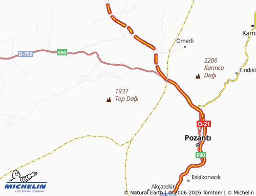 Mappa MICHELIN Horoz - ViaMichelin