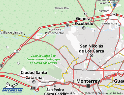 Mappa MICHELIN Fomerrey 110, San Bernabé 15 - ViaMichelin