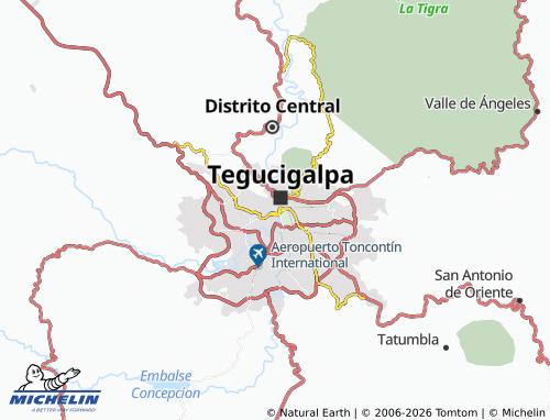 Mappa MICHELIN Comayagüela - ViaMichelin