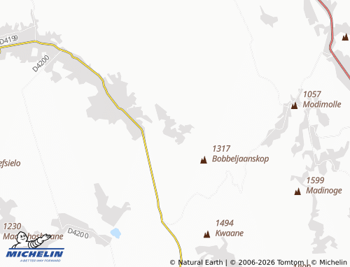 MICHELIN-Landkarte Mawete - ViaMichelin
