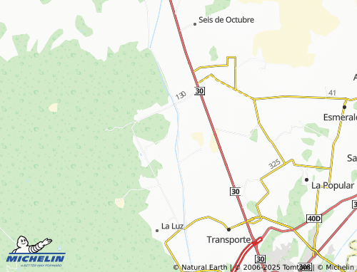 MICHELIN Cuatro de Diciembre map - ViaMichelin