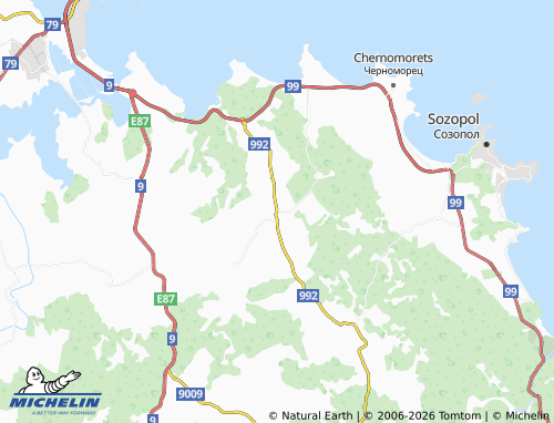 Mapa MICHELIN Rosen - ViaMichelin