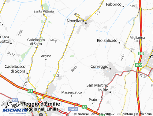 MICHELIN San Michele map - ViaMichelin