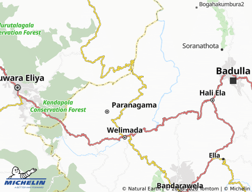 Mapa MICHELIN Ethkandawaka - ViaMichelin