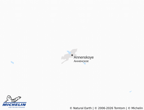 MICHELIN-Landkarte Annenskoye - ViaMichelin