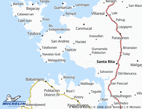 MICHELIN Cansadong map - ViaMichelin