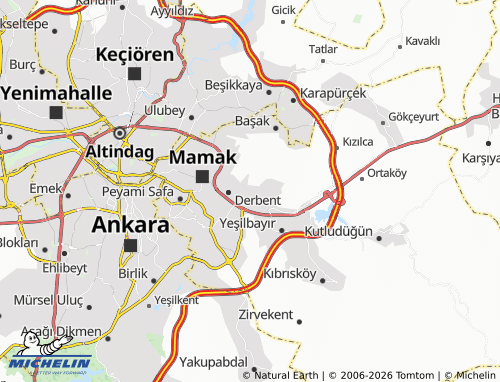 Mappa MICHELIN Araplar - ViaMichelin