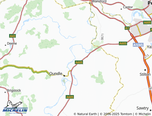 MICHELIN Tansor map - ViaMichelin