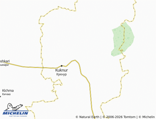 MICHELIN-Landkarte Piksha - ViaMichelin