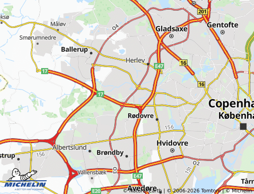 Mapa MICHELIN Ejby - ViaMichelin